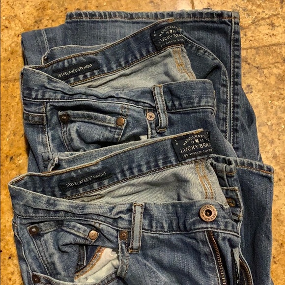 Lucky Brand Other - Men Lucky Brand jeans 181 Relaxed straight 33 x 34